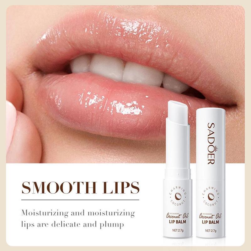 Product Introduction of SADOER Coconut Lip Balm Hydrating Moisturizing And Anti-cracked Lip Balm 14