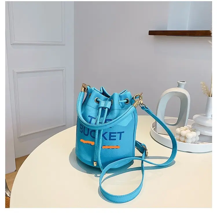 Túi Sành Điệu, Dành Cho Nữ, Hàng Mới Về 2024, Phong Cách Âu Mỹ Túi Bucket, Túi Messenger Đeo Vai, Túi Xách, Quốc Tế Thương, Xuyên Biên Giới 3
