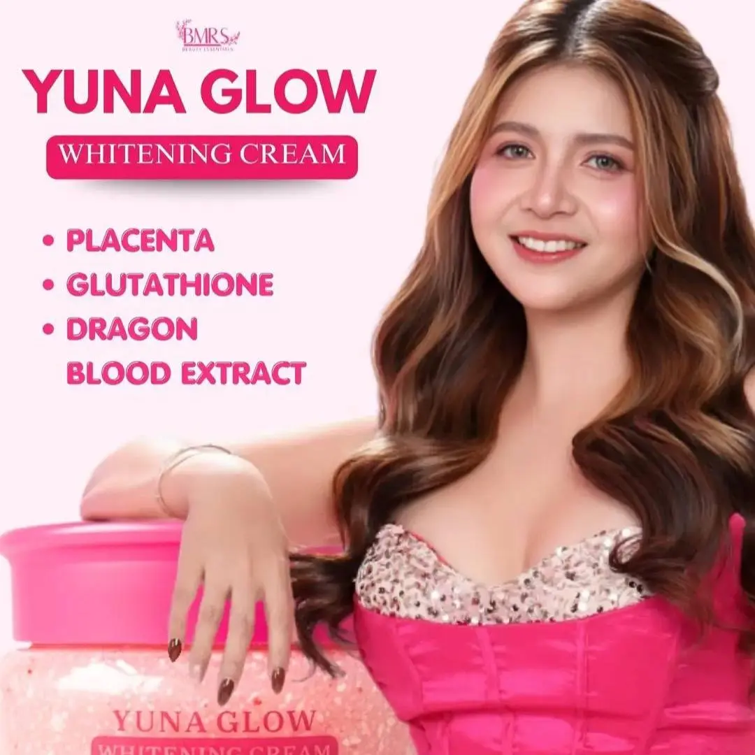 BMRS Yuna Glow Whitening Cream | Placenta Glutathione Dragonblood Extract