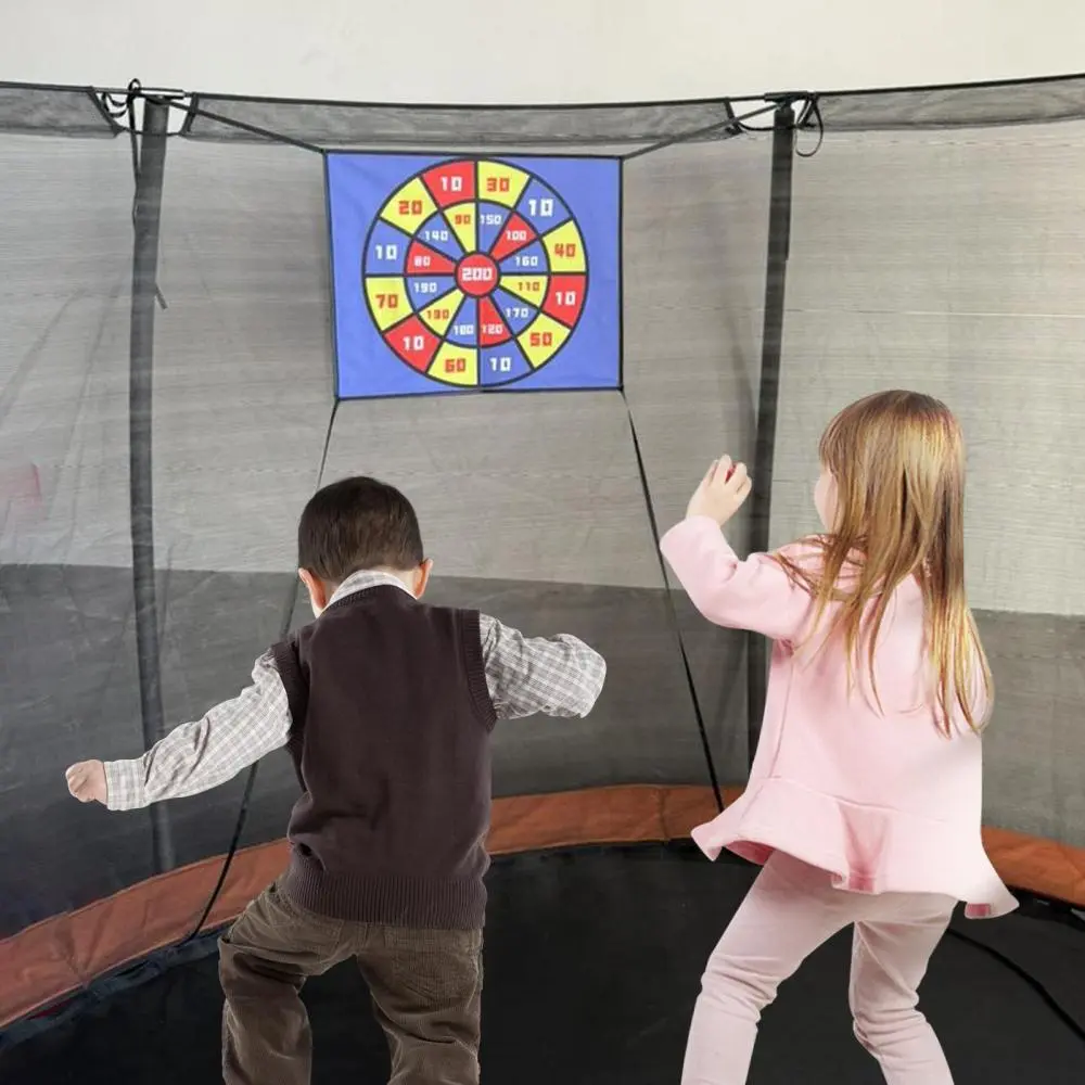 Kids Trampoline Dart Board Practice Trampoline Target for Indoor Yard ...