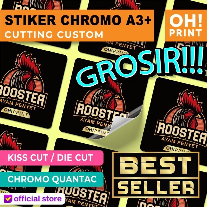 Gambar Cetak Stiker Label A3 | Cetak Stiker Chromo Fasson GROSIR dari OHPRINT Kota Tangerang Selatan Tokopedia