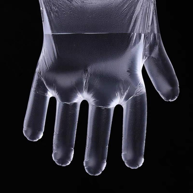 Product Introduction of 100PCS/Set Disposable Food Plastic Restaurant Kitchen BBQ Eco-Friendly Fruit Vegetable Gloves 2