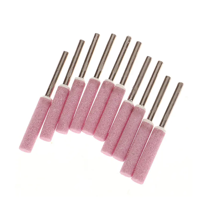 Dụng Cụ Mài Cưa Xích, Dũa Đá Mài 4 / 4.8 / 5.5 / 6Mm, Bộ Mài Cưa Xích, Kim Loại Đánh Bóng, Đá Mài Cưa Xích, 10 Cái