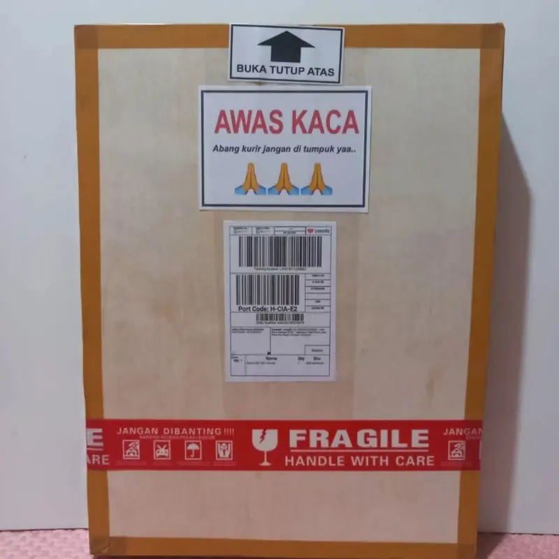 Cermin Dinding Aesthetic Cermin Minimalis Gantung Tempel Estetik 62x34 kaca satu 4
