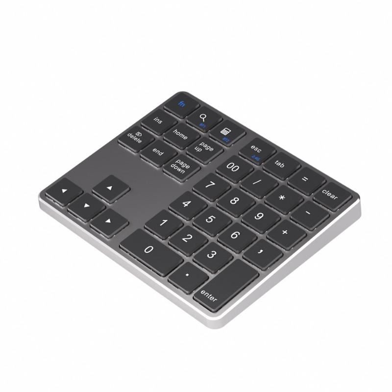 Product Introduction of Bàn phím số, Bàn phím số K35, Không dây 2.4Ghz và Bluetooth, Có Thể Sạc Lại USB C, Tương thích với IOS, Android và Windows, Bàn phím kỹ thuật số 5