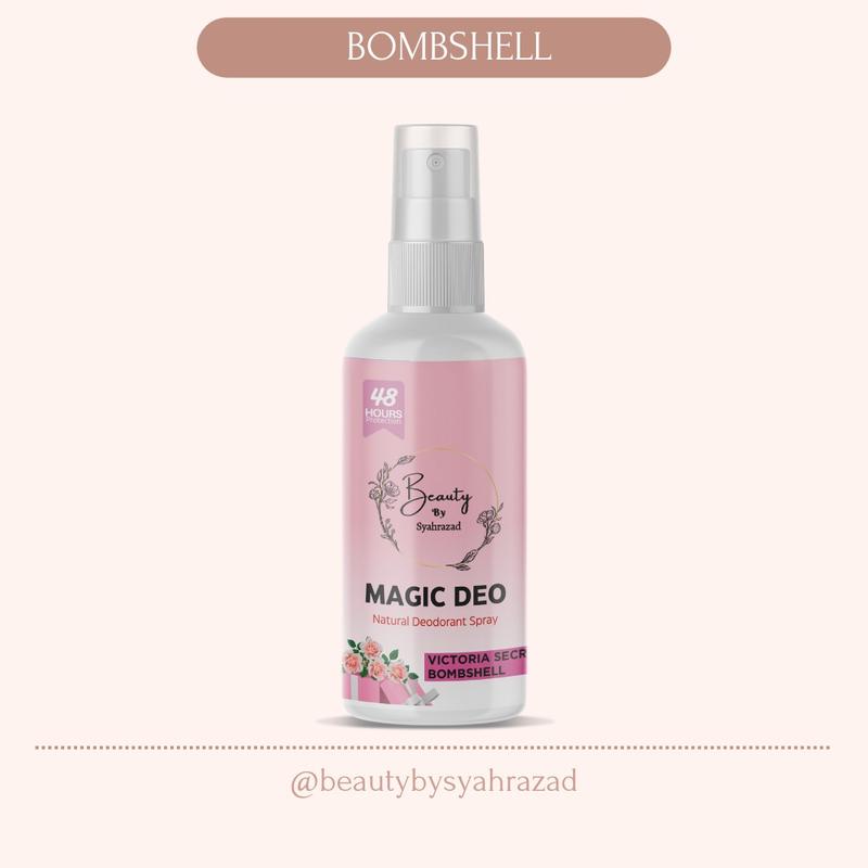 Victoria Secret Bombshell deodorant spray 100 ml deodorant tawas alami | Magic deo spray by Syahrazad 0