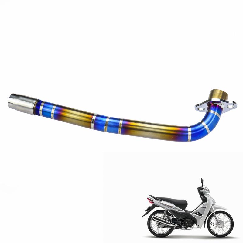 Cổ pô titan Wave 110 - 100 - 50 , Dream 100 , Future Led, Future neo ,  thay thế cổ pô zin hàng cao cấp khác với các loại thường