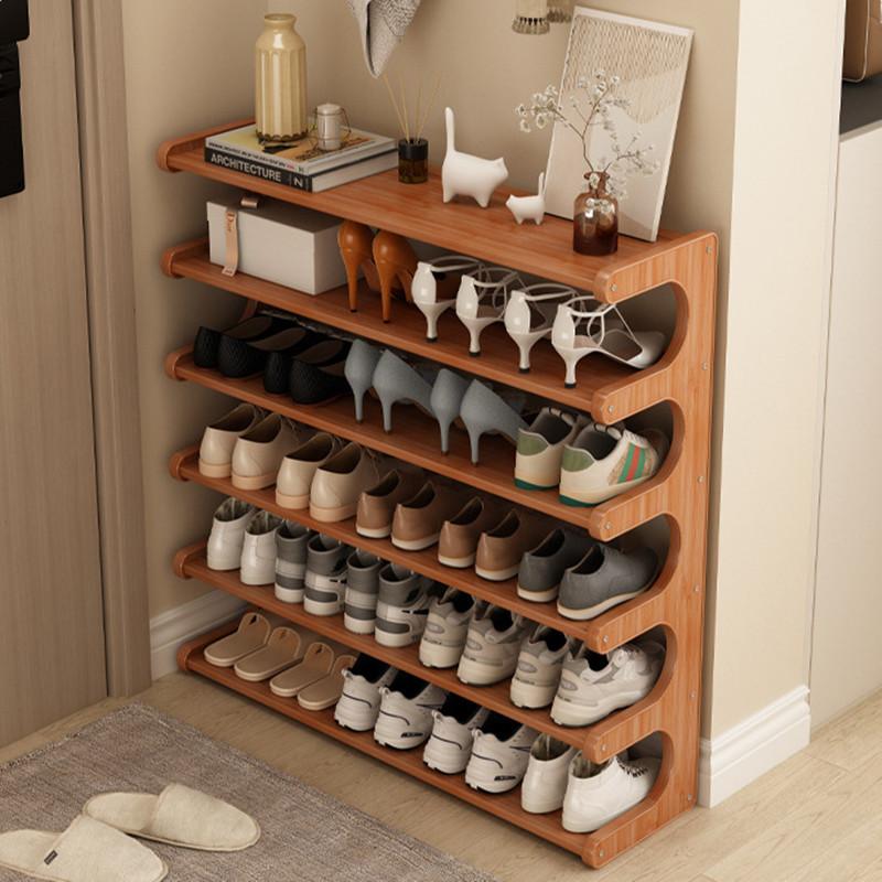 Product Introduction of 【SG Seller】Bamboo Shoe Rack Storage Shelf Household Entryway Hallway Living Room Space Saving 28