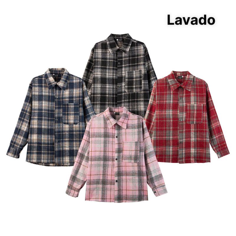 Áo Sơ Mi Dạ Ép Dài Tay Nam Nữ Form Rộng Cúc Bấm Thời Trang Chất Vải Dạ Dày Dặn Bền Đẹp Áo Khoác Ngoài