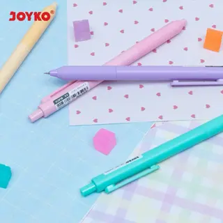 (1 Pack) Gel Pen Pulpen Pena Joyko GP-367 Yoi Gel 0.5 mm isi 5 Pcs 3