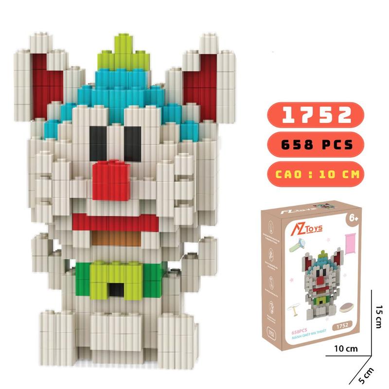 Product Introduction of Đồ Chơi Lắp Ghép Doraemon Mini Nhiều Màu, Chất Liệu Nhựa ABS 13