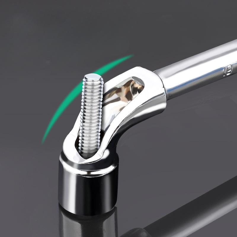 Product Introduction of 6 7 9 10mm CRV Steel L Type Socket Spanner L Wrench 6 Point Hand Tools Automotive Mechanical Tool 5