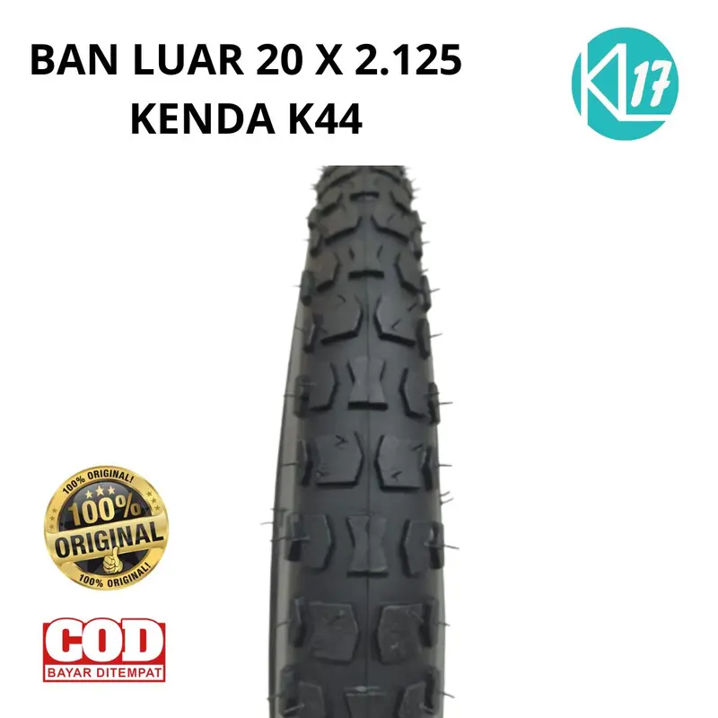 BAN LUAR 20 x 2.125 KENDA PAKET BAN SEPEDA 20 BMX MINION FOLDING Outdoor 2