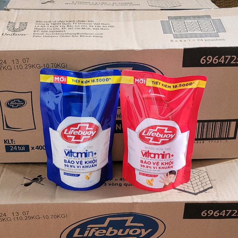  Nước Rửa Tay Lifebuoy Túi 400g Giá Tiết Kiệm 