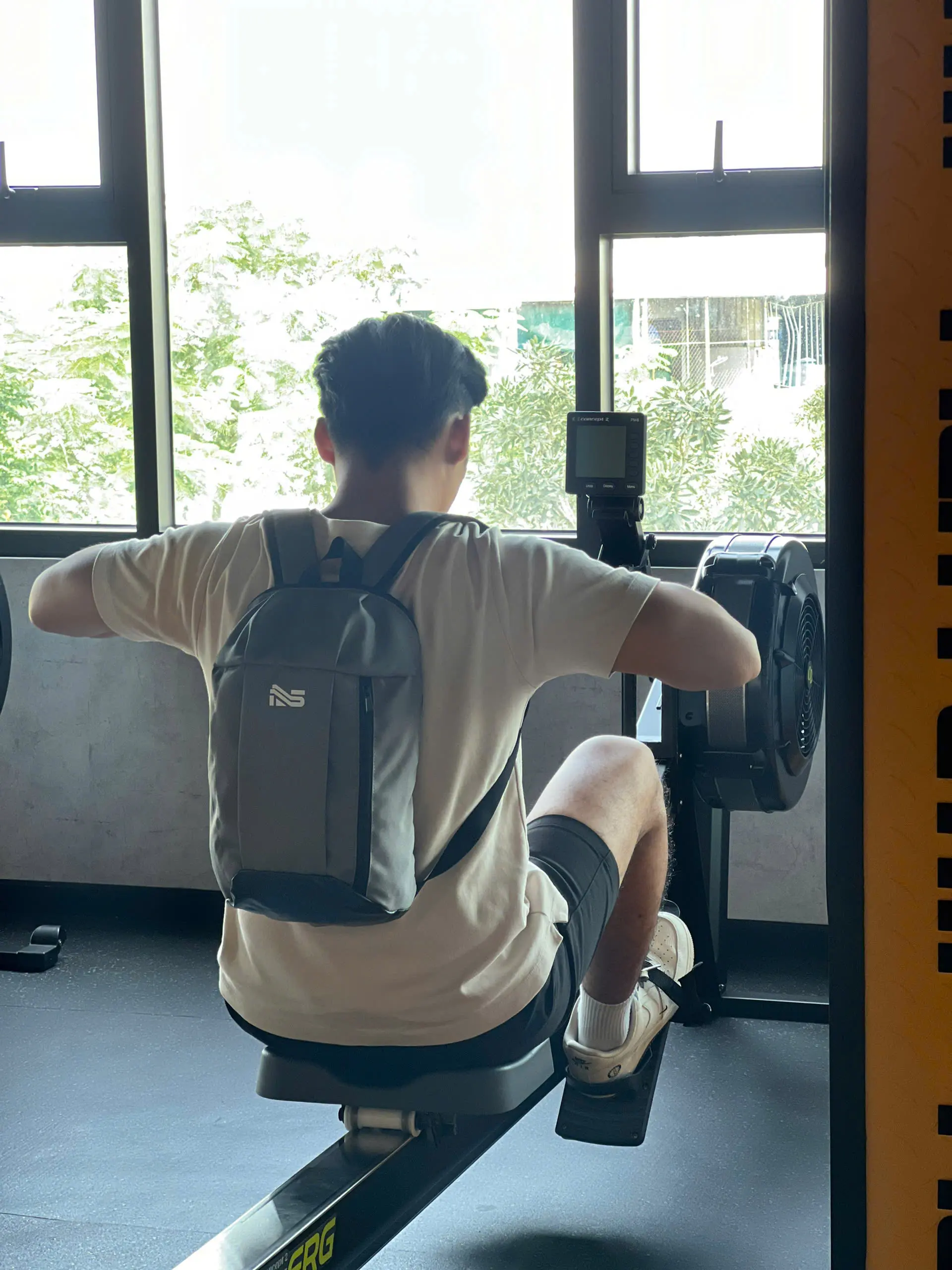 Balo thể thao Nam Sport mini Xám, thiết kế nhỏ gọn, in ấn theo yêu cầu Bag