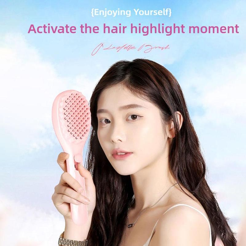 Product Introduction of Self Cleaning Hair Comb Smoothing Magic Retractable Hair Massage Comb Anti-static Brush E8M7 20