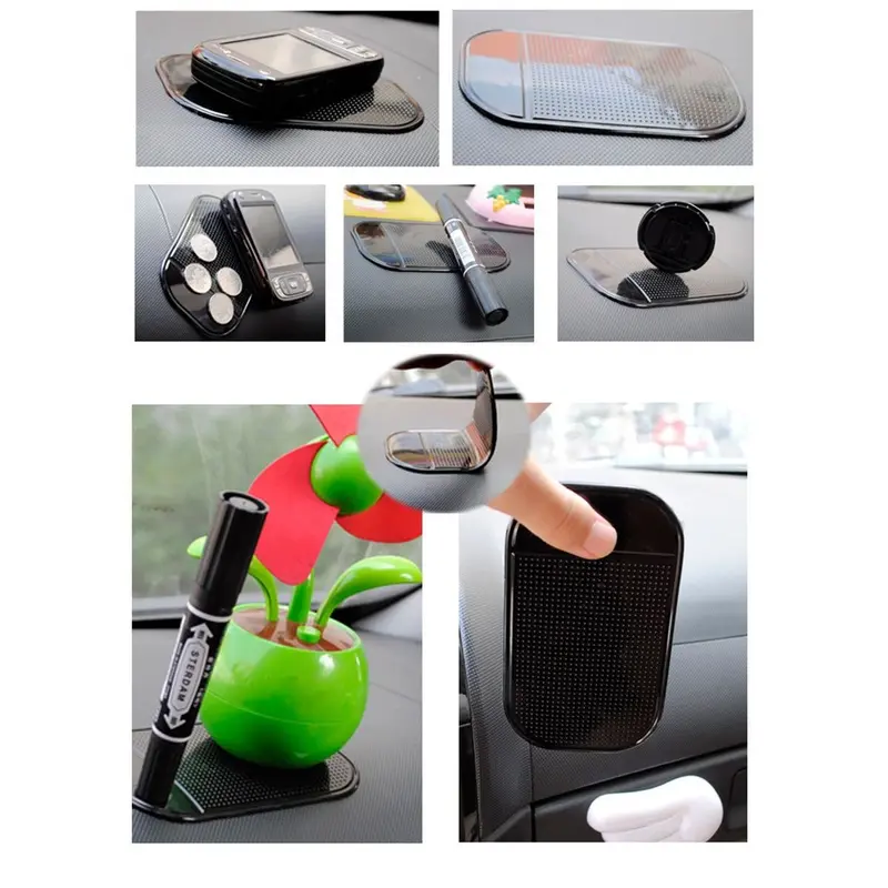 Miếng đệm chống trượt trên taplo ô tô - Chất Liệu Silicon Mềm Dẻo, Siêu Bền, Chắc Chắn 8