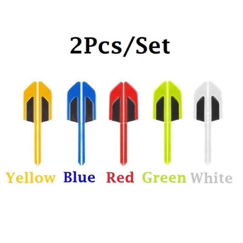 [Luarr]   Stiker dekoratif reflektif mobil, stiker reflektif pelindung fender dan bodi mobil, strip pelindung pintu mobil