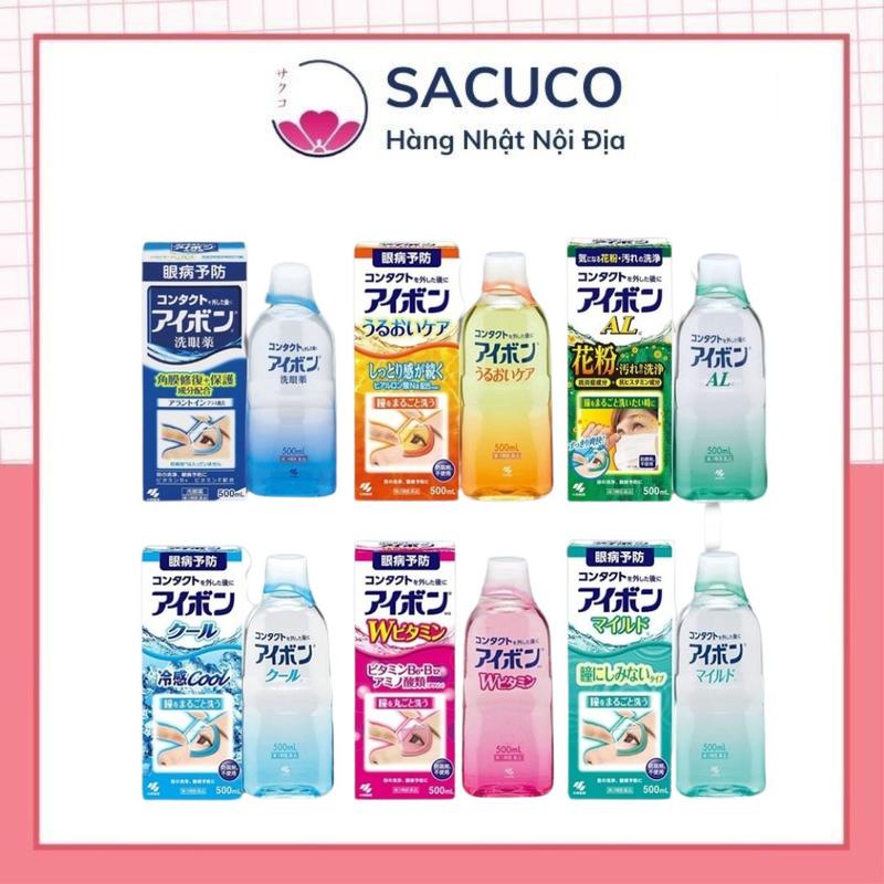 Nước rửa mắt Eyebon W Vitamin Kobayashi Nhật Bản 500ml