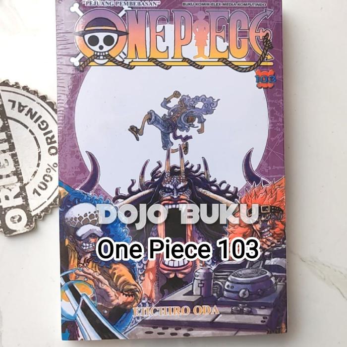 Gambar Komik One Piece 103 by Eiichiro Oda Manga - TANPA BONUS dari Dojo Buku Kota Administrasi Jakarta Barat Tokopedia