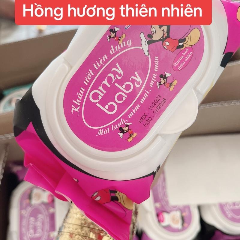   Gía sỉ kt 17*24cm   Thùng 10 hộp khăn ướt chuyên dụng cho bé 185 650G THÙNG NẶNG 6kg5  