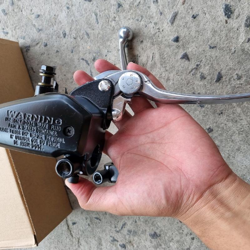 Master Rem Nissin Moge ER 6 Import Dus Coklat Set kanan Kiri GlLmax Tiger Megapro Universal Semua Motor Bisa 4
