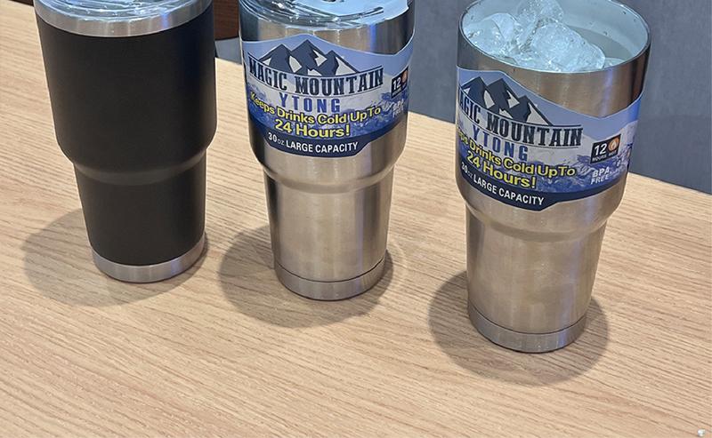 Product Introduction of Large Ice Cup Food Grade Vehicle-Borne Cup Portable Cup Cold-Keeping Dual-Use Summer Coffee Cup Stainless Steel Vacuum Cup 14