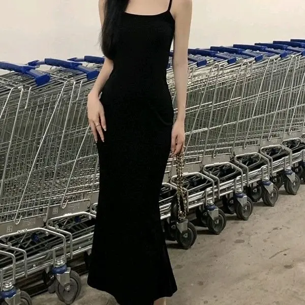 Đầm ôm body cotton co giãn dáng dài cho các nàng Dress Màu Nữ Women