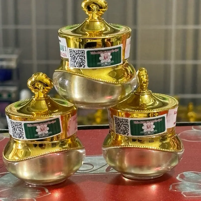 Combo 3 hop kem dưỡng phục hồi gia truyền hộp 5g như hình( kem vàng)