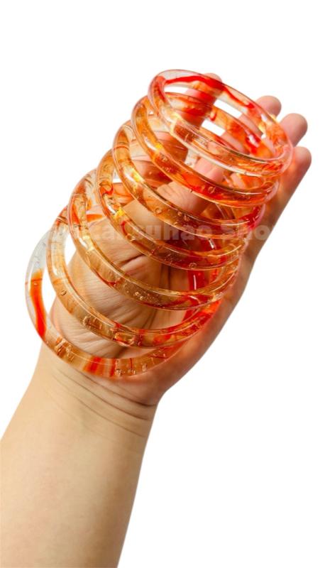 Product Introduction of [ Hàng mới về ] Vòng tay nữ trong suốt , vòng đá nhiều màu xinh xắn ( Tặng kèm hộp ) 3