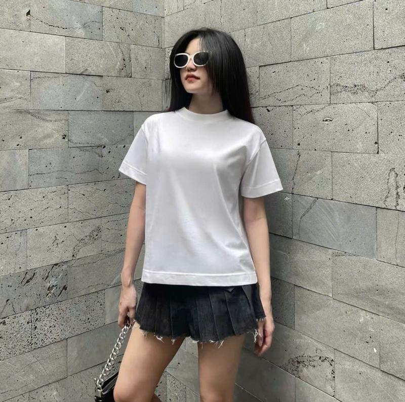 Áo thun cổ tròn Form BOXY Amnle Unisex - Cotton co giãn 2 chiều Basic Women Top