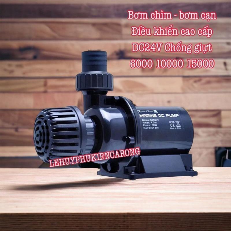 Bơm Chống Giật MARINE Chìm Hoặc Cạn Đều Được Chuyên Dùng Cho Bể Cá DC2500 4000 6000 9000 12000 15000L/h