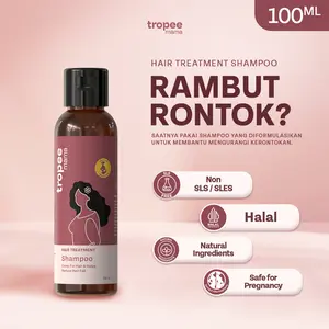 Tropee Mama Hair Treatment Shampoo 100ml | Solusi Rambut Rontok | Hair Fall Control & Repair