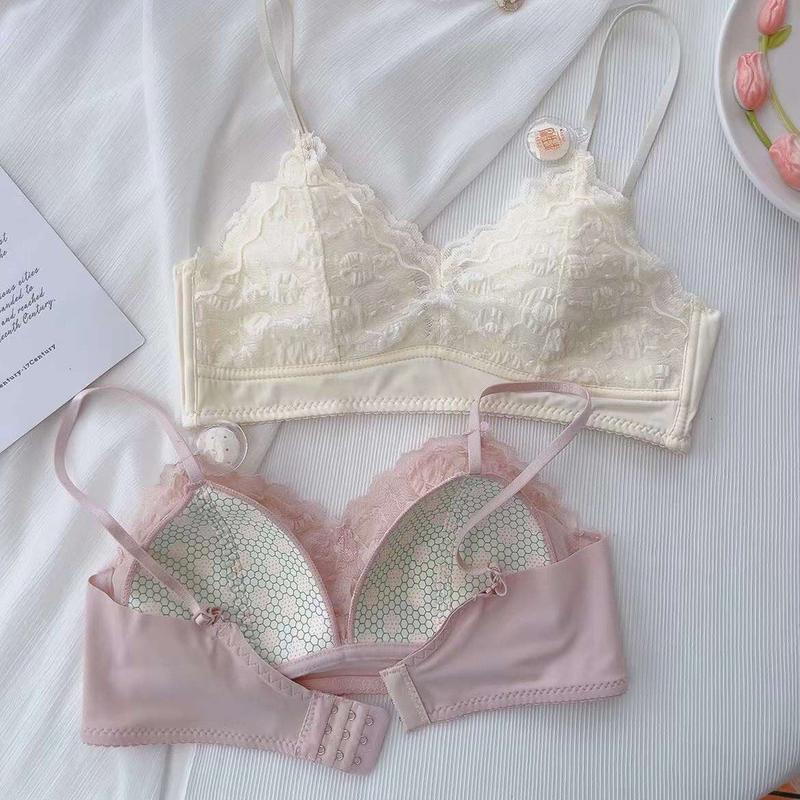 Áo Lót Nữ Ren Siêu Mỏng Không Gọng Không Đệm A8835 - THỦY BIKINI Women Bra