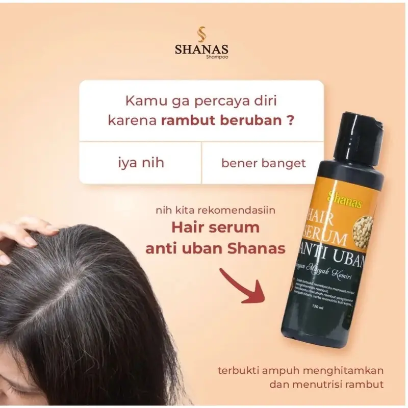 SERUM ANTI UBAN MENGHILANGKAN UBAN PERMANEN & MENGATASI UBAN DI USIA DINI Hitam Minyak Menghitamkan Haircare Penghitam Rontok Ketombe Memanjangkan Perawatan 1