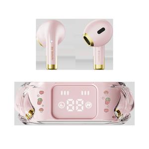 Fon Telinga Anime, YP-72, Kawaii Melodi Pompompurin Kartun Muzik Fon Telinga, Berkualiti Tinggi, Pembatalan Bunyi, Sesuai untuk Telinga, Audio Earphones headphones earbuds Mic Amplifier