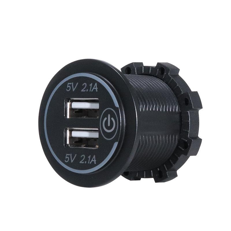 Product Introduction of Bộ Sạc Điện Thoại Di Động Thông Minh Gắn Trên Xe, Đa Chức Năng, USB Kép, Không Thấm Nước, Cho Ô Tô, Xe Máy, Sửa Đổi Ô Tô Điện, Một Cho Hai, Mới 13
