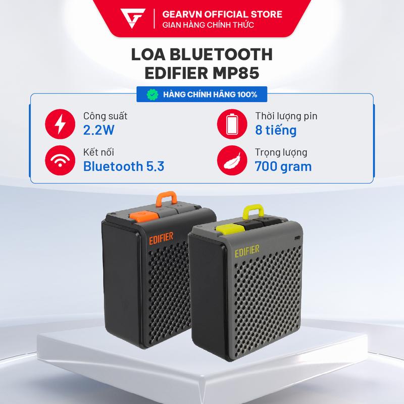 Loa Nghe Nhạc Bluetooth Edifier MP85 (Pin 8h/ Kết nối Bluetooth/ Edifier App/ Bảo hành 12 tháng) Củ Loa 0