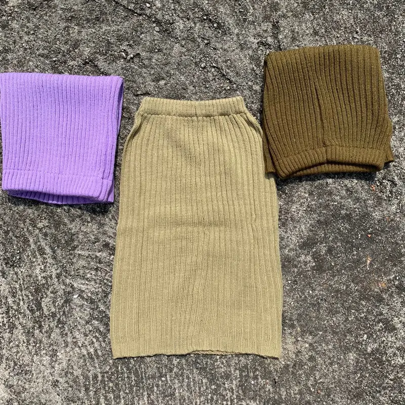 Rok anak umur 9-12 tahun sekolah Polos Fashion 0