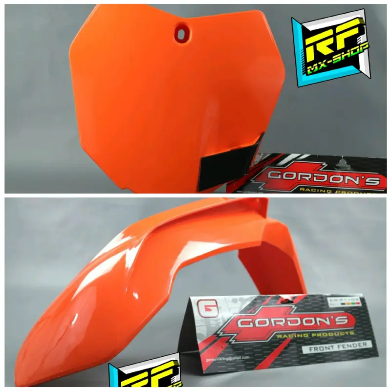 PAKET SPAKBOR DEPAN DAN PAPAN NOMOR  KLX 150 GORDON 2