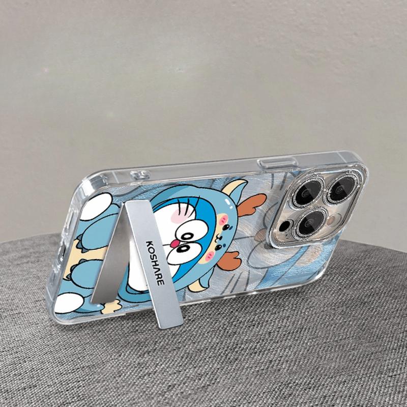 Product Introduction of Ốp Điện Thoại tai mèo hổ rồng leng keng cho iPhone , 15, 14, 13, 12, 11 Pro Max, XR, X, XS Max, 15Plus, 14Plus, X, XR, XS Max, nắp lưng chống sốc, màng bảo vệ ống kính tích hợp Case 11