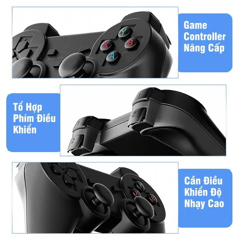 Bảng điều khiển trò chơi TV, Bộ điều khiển trò chơi TV tại nhà HDMI tay cầm đôi M8, 10.000 trình mô phỏng trò chơi 1