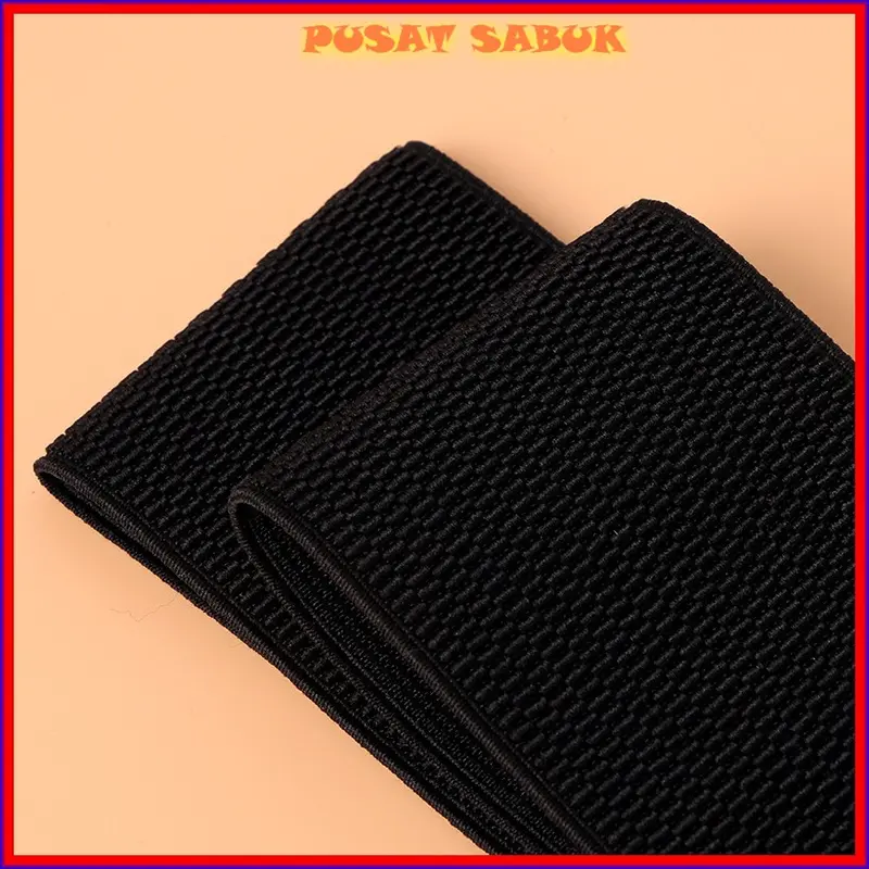 Gesper Cewek Ikat Pinggang Lebar Sabuk Wanita Belt obi Fashion Branded Korea Panjang Import Silver Hitam Karet 2