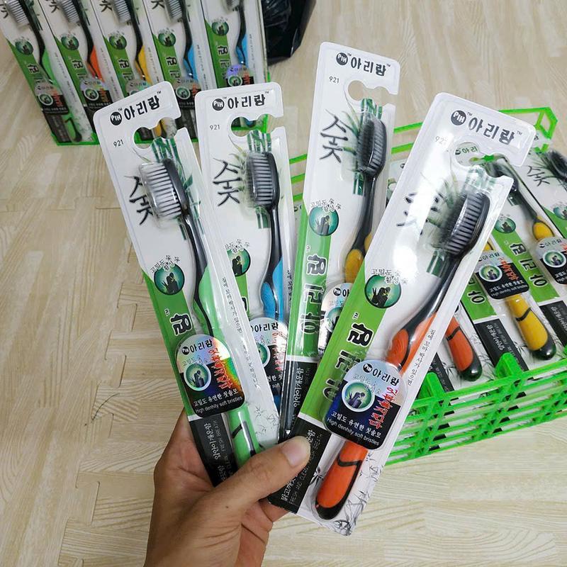 Product Introduction of [Gía rẻ ]Combo 30 cây bàn chải than tre hoạt tính Nữ - Làm sạch mảng bám trên răng và nứu răng hiểu quả Trắng Răng 5