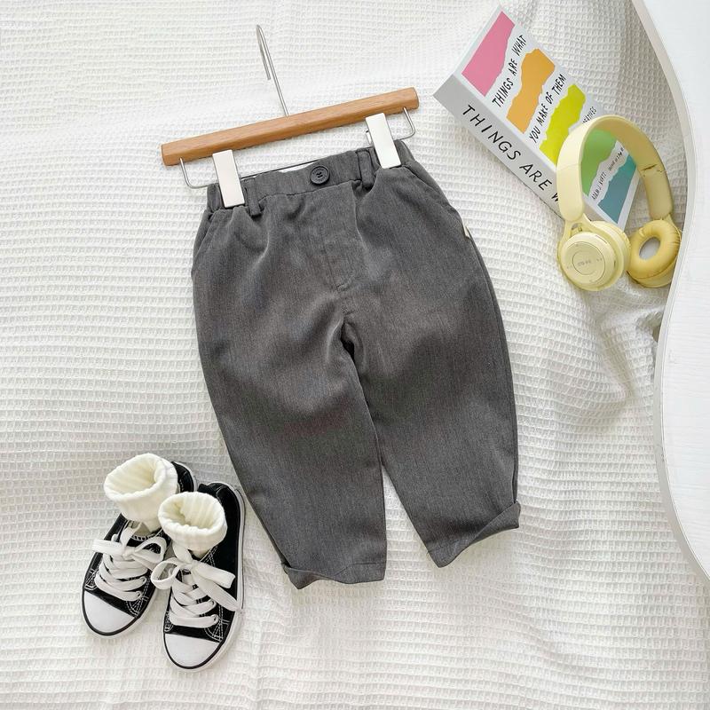 Quần Âu Vải BUN.BON KIDS, Quần Âu Cotton Khô Cho Bé Mặc Đi Chơi, Đi Học Từ 8-26Kg 8
