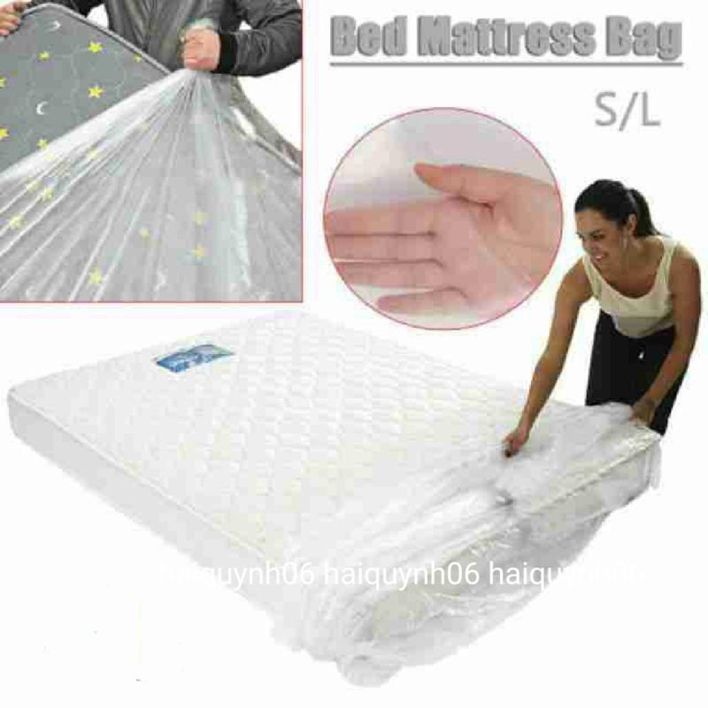 1 Chiếc túi nilon bọc đệm bọc đồ quần áo chăn ga dẻo dai nhiều kích cỡ