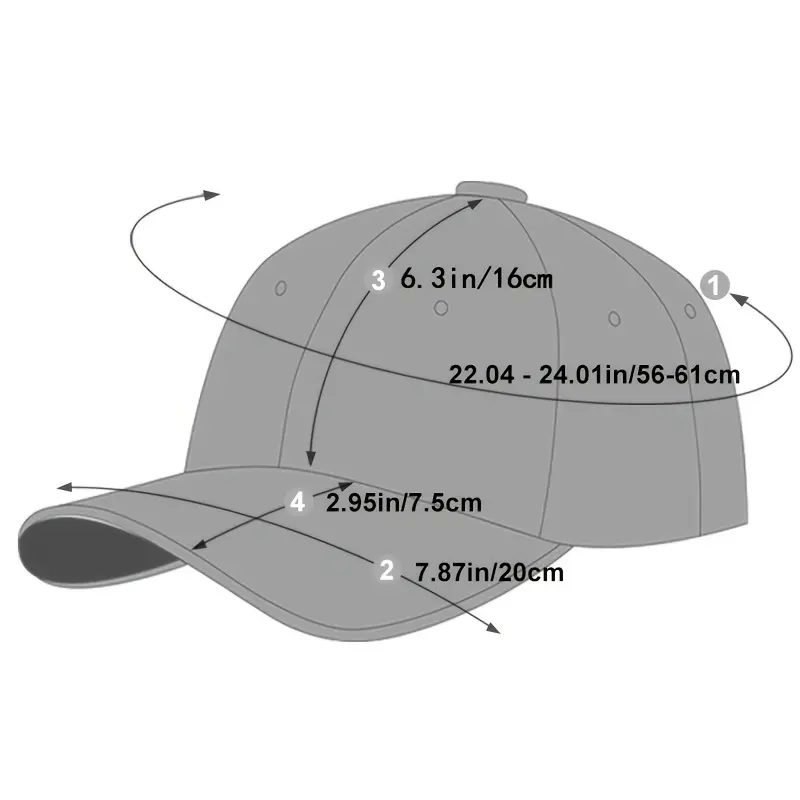 Men's Outdoor Baseball Cap, Adjustable Sun Protection Casual Hat, Suitable For Spring And Autumn Travel, Seaside Party,UV protection  Ideal choice for Gifts 2