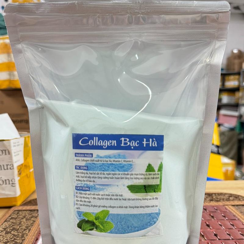  Gói 500g mặt nạ collagen bạc hà mẫu mới 2024 Skincare Mask 