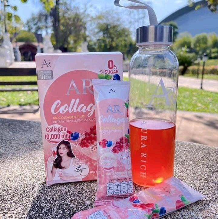 NƯỚC UỐNG COLLAGEN AR - THÁI LAN +ĐẸP DA +HÀNG CHUẨN THÁI LAN + GIẢM MỤN