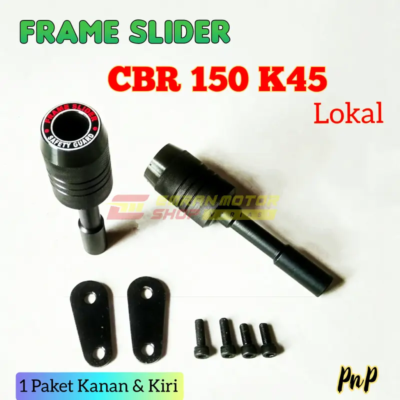 Frame Slider CBR150R K45A Lokal cbr 150r jalu pelindung body motor 0